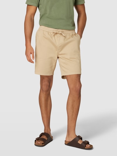 Gant Sweatshorts met labelpatch Beige - 4