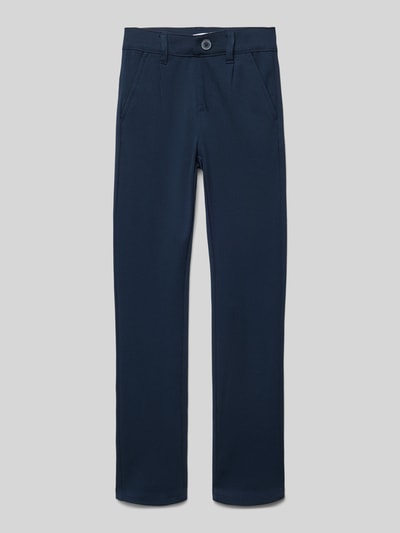 Name It Broek met steekzakken, model 'MSILAS' Marineblauw - 1