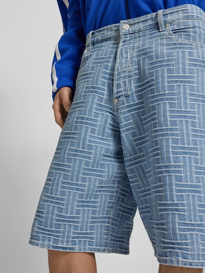 Kenzo Shorts mit 5-Pocket-Design Hellblau 3