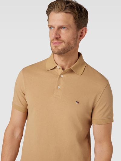 Tommy Hilfiger Slim Fit Poloshirt Modell '1985' Khaki 3