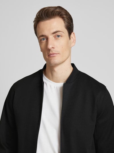 Tom Tailor Regular fit blouson met viscose Zwart - 3