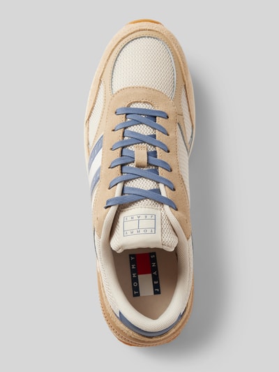 Tommy Jeans Low Top Sneaker mit rutschhemmender Sohle Hellbraun 3