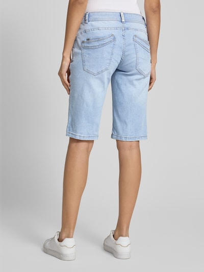 Buena Vista Regular fit korte jeans in 5-pocketmodel, model 'Malibu' Lichtblauw - 5