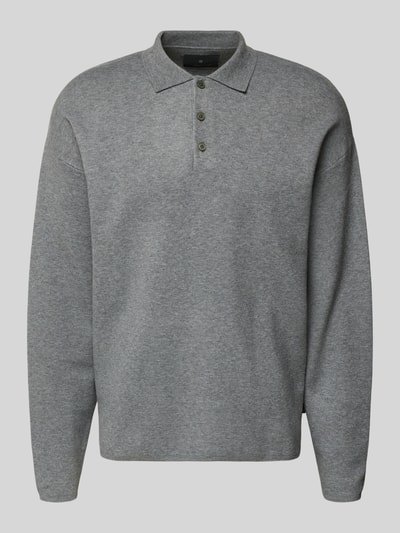 Jack & Jones Premium Gebreide pullover met polokraag, model 'BLABRADFORT' Middengrijs - 2