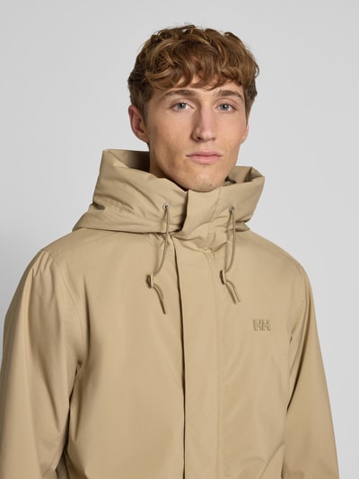 Helly Hansen Regular Fit Mantel mit Kapuze Modell 'Munich' Hellbraun 3