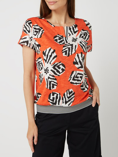 Gerry Weber Shirt mit Allover-Muster Orange 4