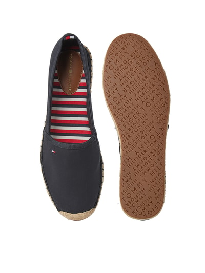 Tommy Hilfiger Espadryle z elastyczną wstawką Ciemnoniebieski 5