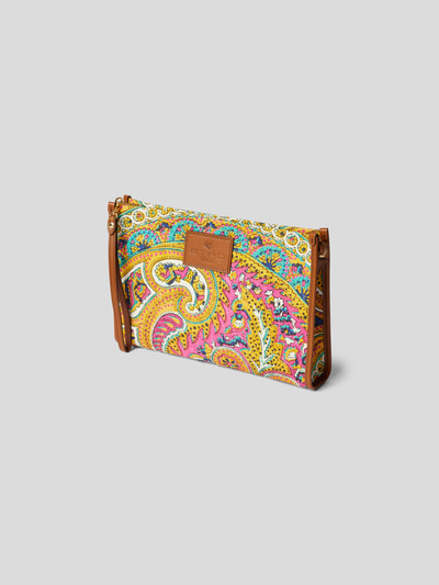 Etro Kulturtasche mit Paisley-Dessin Beige 2