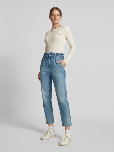 Jake*s Casual Regular Fit Jeans mit Rüschenbesatz Jeansblau 1