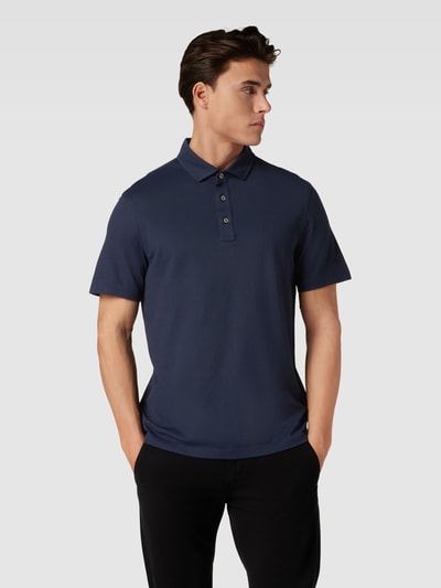 Brax Poloshirt mit Label-Detail Modell 'Pepe' Marine 4