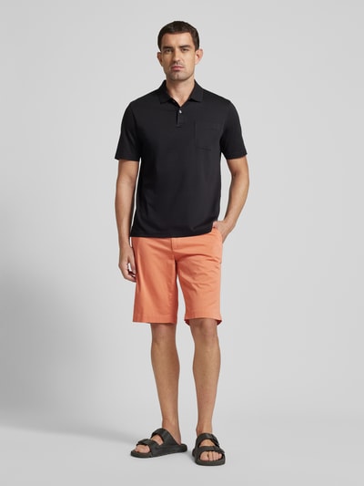 Brax Regular Fit Chino-Shorts mit Gesäßtaschen Modell 'BOZEN' Orange 1
