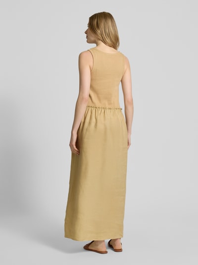 MAX&Co. Leinenkleid im Stufen-Look Modell 'MELLE' Sand 5