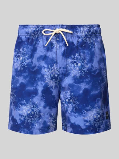 Jack & Jones Badehose mit seitlichen Eingrifftaschen Modell 'MAUI' Dunkelblau 1
