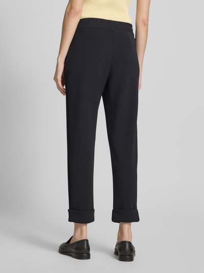 Christian Berg Woman Slim Fit Sweatpants mit Kellerfalten Black 5