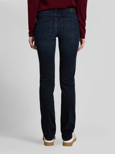 Tom Tailor Straight Fit Jeans mit Dark-Wash-Look Dunkelblau 5
