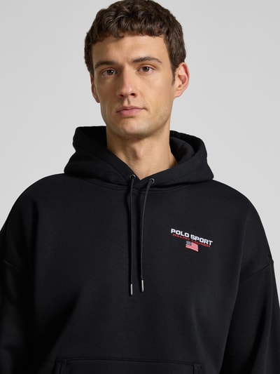 Polo Ralph Lauren Hoodie met labelstitching Zwart - 3