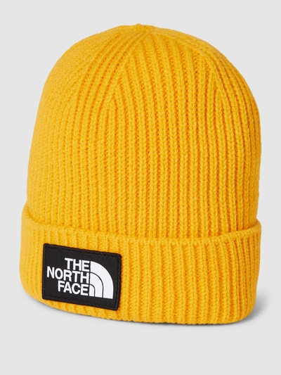 The North Face Beanie in Ripp-Optik Gelb 1