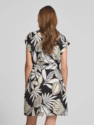 s.Oliver RED LABEL Relaxed Fit Minikleid aus Viskose-Mix Black 5