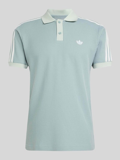 adidas Originals Relaxed Fit Poloshirt mit Baumwoll-Anteil Schilf 2