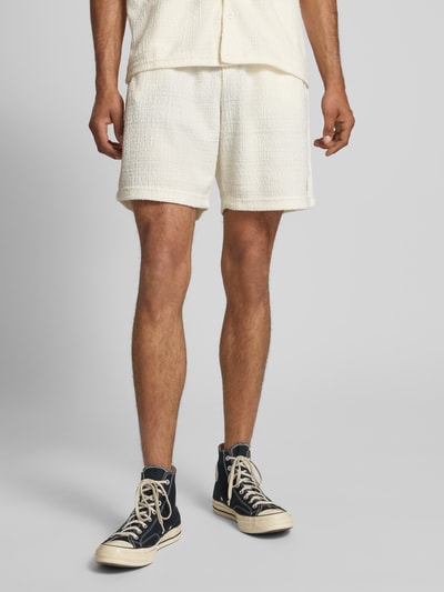 Redefined Rebel Sweatshorts met ritszakken, model 'ROBIN' Offwhite - 4