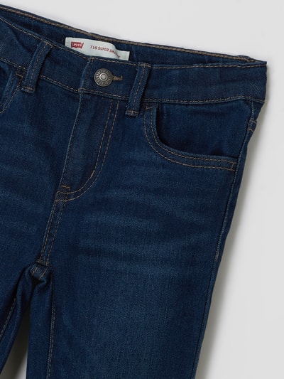 Levi’s® Kids Super Skinny Fit Jeans mit Stretch-Anteil Modell '710' Jeansblau 2