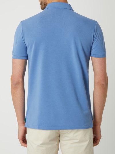 Polo Ralph Lauren Custom slim fit poloshirt met logodetails  Bleu - 5