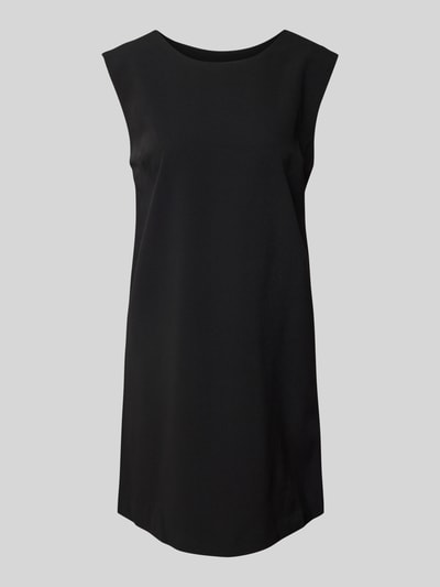 Vila Kokerjurk met strikdetail, model 'VIGERY' Zwart - 2