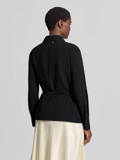 Armani Exchange Hemdbluse mit integriertem Gürtel Black 5