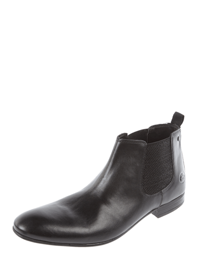 Base London Chelsea Boots aus Leder Black 1