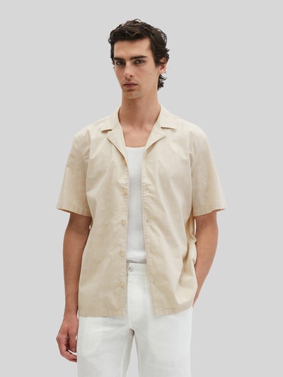 Marc O'Polo Regular Fit Freizeithemd aus reiner Baumwolle Beige 4