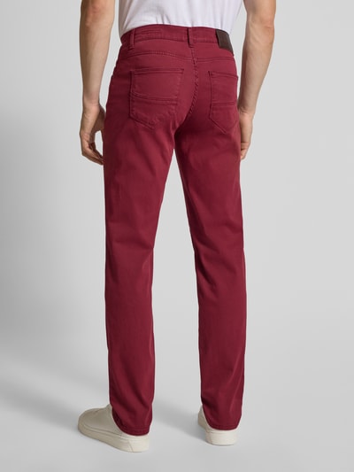 Brax Hose mit Eingrifftaschen Modell 'CADIZ' Bordeaux 5