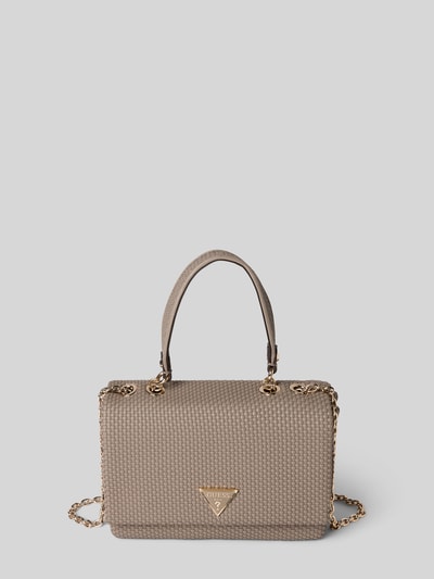 Guess Handtas in gevlochten look, model 'PHAEDRA' Taupe - 2