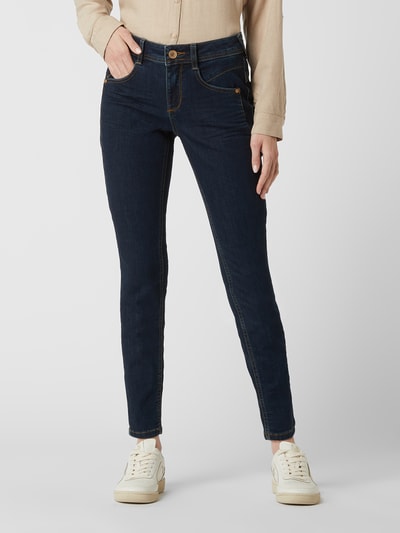 Tom Tailor Jeansy o kroju skinny fit z dodatkiem streczu model ‘Alexa’ Jeansowy niebieski 4