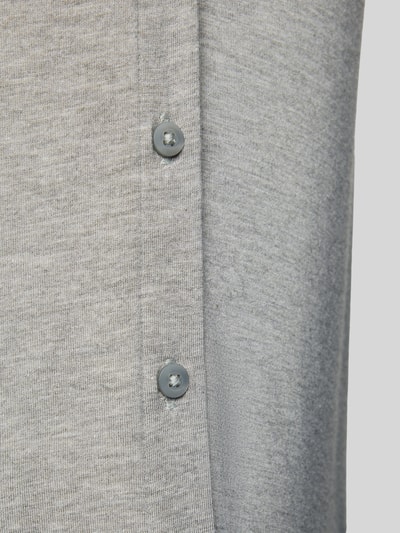 Calvin Klein Underwear Góra od piżamy z wykładanym kołnierzem i listwą guzikową Jasnoszary 2