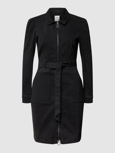 Only Kleid mit Umlegekragen Modell 'NEW CHIGO' Black 2