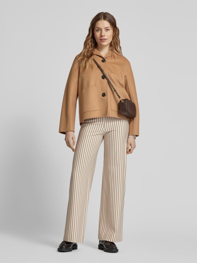 Weekend Max Mara Jacke mit aufgesetzten Taschen Modell 'SALE' Camel 1