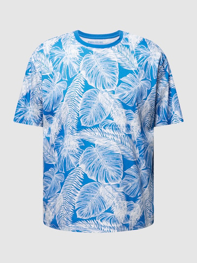 MCNEAL T-shirt met all-over print Koningsblauw - 2