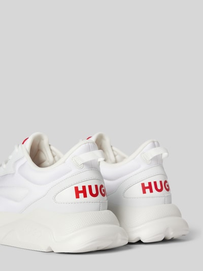 HUGO Sneaker mit Label-Details Modell 'Leon' Weiss 2