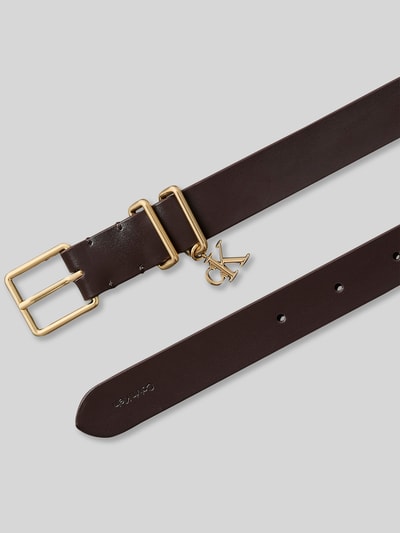 CK Calvin Klein Riem van echt rundleer Donkerbruin - 2