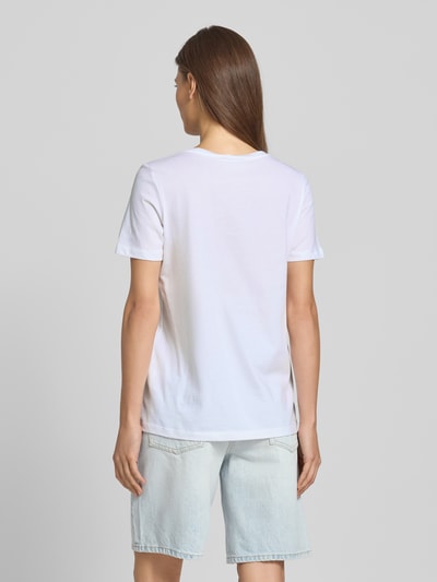 s.Oliver RED LABEL Regular fit T-shirt met print aan de voorkant Wit - 5