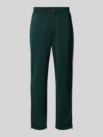 HUGO Relaxed Fit Sweatpants mit Reißverschluss-Detail Modell 'DOLOS' Dunkelgruen 2