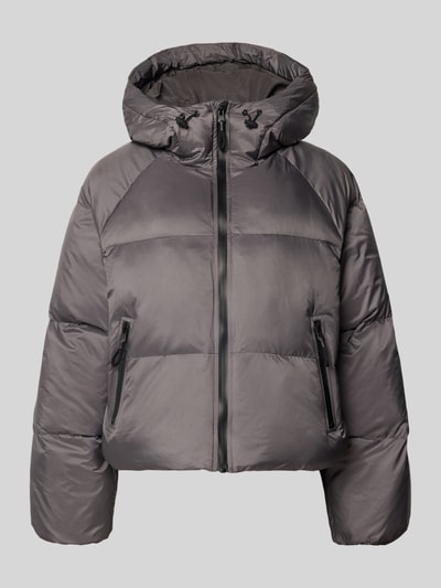 WITHBLACK Gewatteerd jack met capuchon Middengrijs - 2