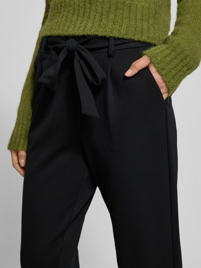 MSCH Copenhagen Comfortbroek met tailleriem  Zwart - 3