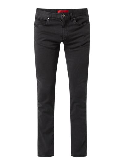 HUGO Slim fit jeans met stretch, model 'HUGO 734' Middengrijs - 2