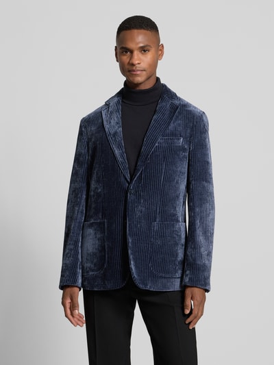 Pierre Cardin Marynarka o kroju slim fit ze sztruksu model ‘Maurice’ Granatowy 4