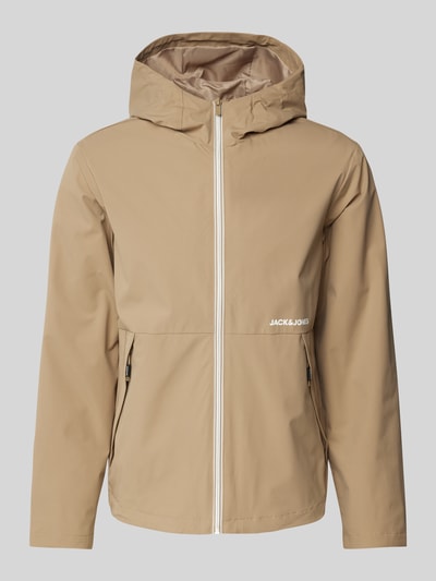 Jack & Jones Jacke mit Kapuze Modell 'ADAM' Beige 2