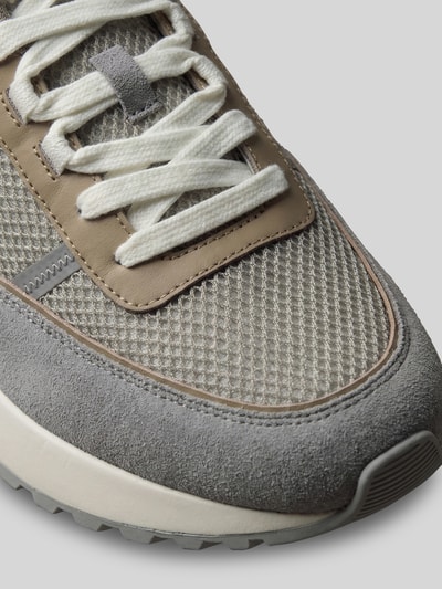 CK Calvin Klein Sneaker mit Logo-Applikation Hellgrau 4
