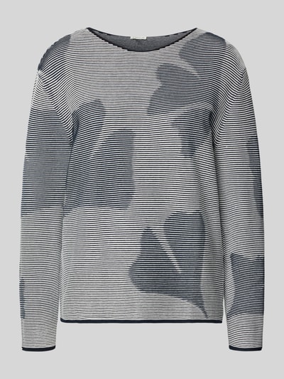 Tom Tailor pullover van puur katoen Marineblauw - 2