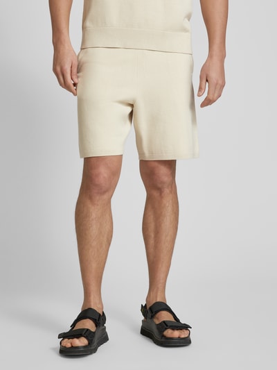 SELECTED HOMME Shorts mit elastischem Bund Modell 'TELLER' Sand 4