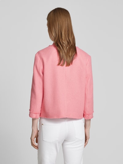 WHITE LABEL Blazer mit Fransen Pink 5